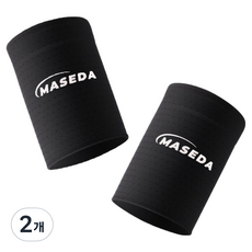 Maseda Mbrain 彈性護腕 黑色 2入, 2個