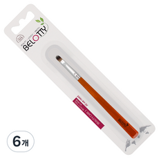 벨로티 고급 립 아이라이너 컨실러 글리터 브러쉬, 6개, 유광 그라데이션