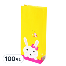 Danbi Nine 兔子紙袋, 100入, 混合顏色