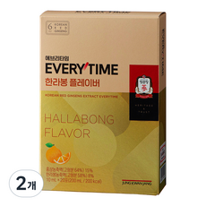 에브리타임 한라봉 플레이버 20p, 2개, 200ml
