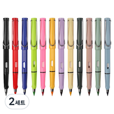 Market Ring 漂亮免削彩色鉛筆 Type 3 套組, 2套, 12色