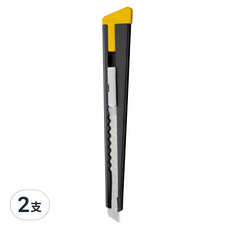 OLFA 小美工刀, 黑色, 2支