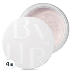BYUR Serum Fit 裸感持妝蜜粉 10g, 透明, 4個