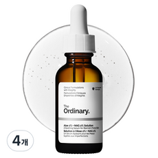 디오디너리 알로에 2% + NAG 2% 솔루션 세럼, 30ml, 4개