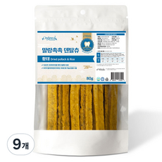 올가밀 강아지 말랑촉촉 덴탈츄, 80g, 9개, 황태