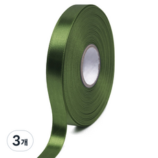 POPO FANCY Mungu 優質亮面單面緞帶 15mm, 3個, 45m, 43 國防色