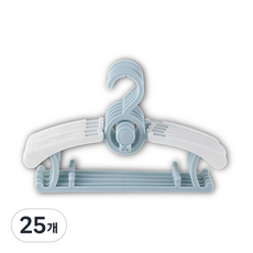 Itgom 兒童用防滑衣架, 25個, 藍色