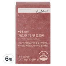 에스더포뮬러 여에스더 가르시니아 팻 블로커 84g, 6개, 60정