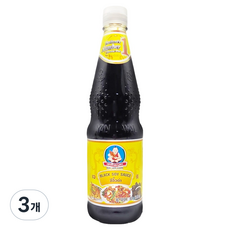 헬스보이 블랙 소이 소스, 3개, 960g