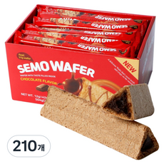 세모 와퍼 초코맛, 210개, 12g
