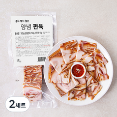자연에찬 양념편육 150g + 새우젓 15g 세트, 165g, 2세트