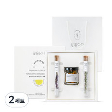 꽃을담다 미니꽃차 앤 티스틱 세트, 5g, 2개, 1개입