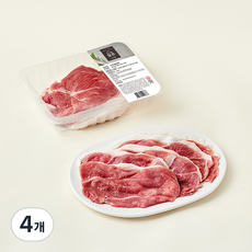 도드람 더짙은 앞다리팩 불고기용 (냉장), 500g, 4개