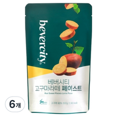 베버시티 세미 고구마라떼 페이스트, 500g, 6개, 1개입