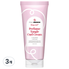 폴메디슨 딥레드 퍼퓸 탱글 컬크림 화이트머스크, 160ml, 3개
