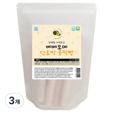 孩童長條米餅, 甜南瓜, 30g, 3個