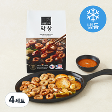 프레시지 바를정육 막창 구이용 200g + 소스 50g 세트 (냉동), 4세트