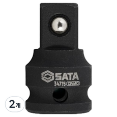 SATA 3/8 衝擊轉接頭 Fx1/2 M 34715, 2個