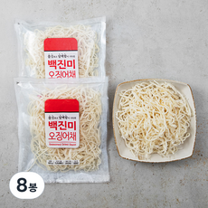 백진미 오징어채, 180g, 8봉