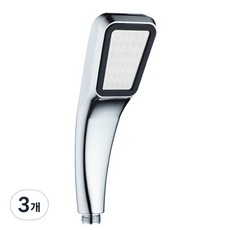 窗戶畫畫 方形金屬蓮蓬頭, 3個