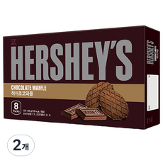 HERSHEY'S 好時 巧克力華夫餅, 146克, 2個