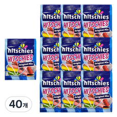 hitschies 希趣樂 脆皮水果軟糖 經典綜合, 10g, 40包
