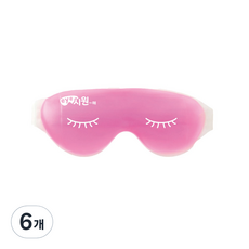 DH메디케어 아이시원해 눈찜질팩 핑크, 6개