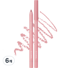 EQUMAL Noxion Section 深邃尾端唇筆 0.4g, 6個, 01 羽感粉紅