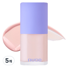 누즈 케어 톤업 크림 30ml, 01피치, 5개