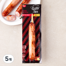 그릴리 극한직화 후랑크 치즈 소시지, 70g, 5개