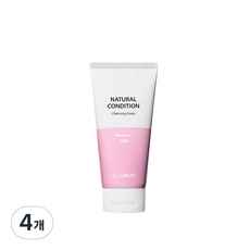 더샘 내추럴 컨디션 약산선 클렌징 폼, 4개, 150ml