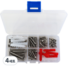 Innotool 不鏽鋼沉頭一般螺絲 8種, 4套