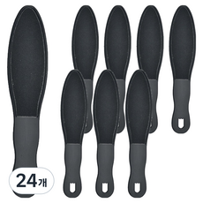 굿썸 편리한 굳은살제거기 블랙 4.5 x 23 cm 19g, 1개입, 24개