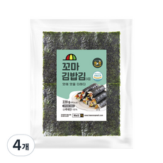 해농 꼬마 김밥김 4절 400p, 220g, 4개