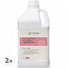 세스코 마이랩 파워 기름때 세척제 리필, 2개, 4L