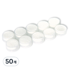 듀벨 수도애 정수키트 리필필터, 50개, 무향