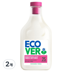 ECOVER 親膚柔軟精 蘋果花杏仁款, 750ml, 2個