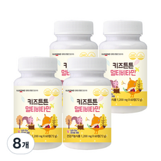 일동생활건강 키즈튼튼 멀티비타민, 72g, 8개