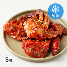 피시원 꽃게 양념게장 (냉동), 300g, 5개