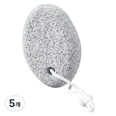 아늑공간 발 각질 제거 스톤 그레이, 1개입, 5개, 53g