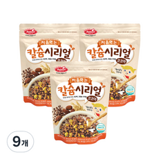 베베스트 처음 먹는 칼슘 시리얼, 9개, 코코아