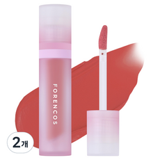 FORENCOS Tatto Bijou絲絨唇釉, 2個, 09 波伊通, 4g
