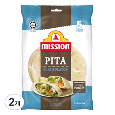 mission Foods 皮塔餅 5入, 2個, 400g