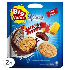 MyBizcuit 麥比客 Wemix 綜合餅乾, 512g, 2個