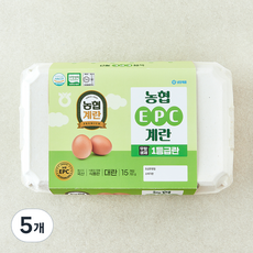 농협 EPC 무항생제 인증 1등급 대란 780g, 15구, 5개