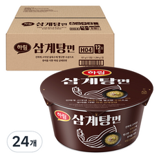 하림 삼계탕면 컵 107g, 24개