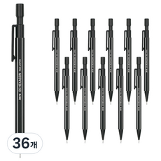 자바펜 헥사곤 샤프 블랙, 0.5mm, 36개