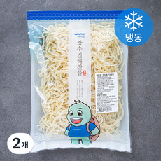 바다원 조미찢은 오징어 (냉동), 500g, 2개