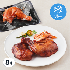 비비큐 매달구맛 통다리 바베큐 (냉동), 170g, 8개