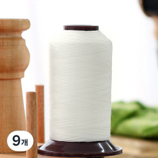 HAPPY BEARS ATHENA縫紉線, 301白色, 9個